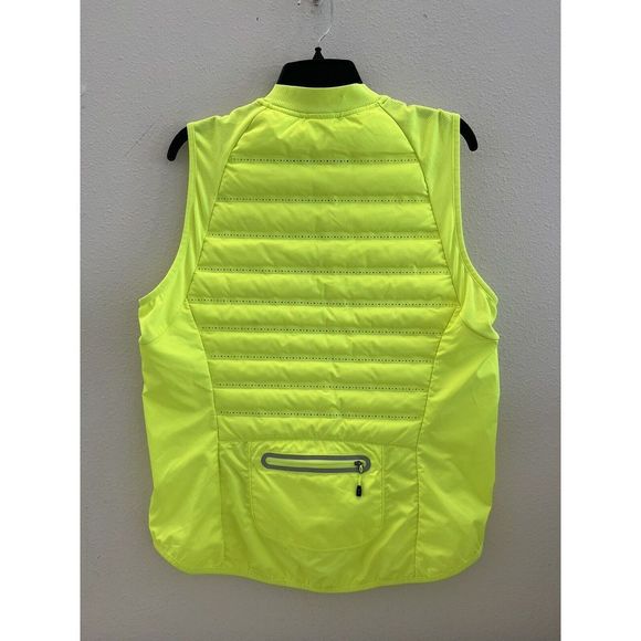 Nike 686199-702 Womens Sz XL Aeroloft 800 Down Running Vest Volt Yellow NEW $180 - Picture 2 of 8